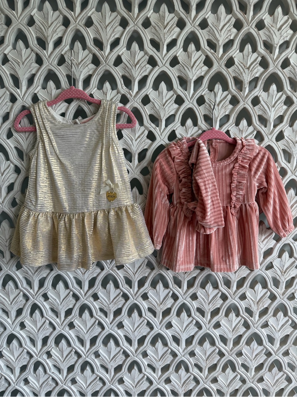 Juicy Couture 3-6 and 6-9M Baby Girl Tops